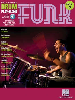 Funk Drum Play-Along Volume 5
