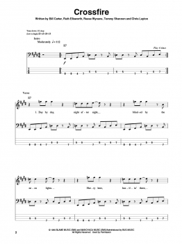 Blues Rock Bass Play-Along Volume 18