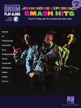 Jimi Hendrix Experience – Smash Hits Drum Play-Along Volume 11