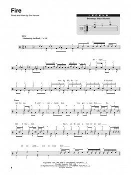 Preview: Jimi Hendrix Experience – Smash Hits Drum Play-Along Volume 11