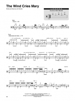 Preview: Jimi Hendrix Experience – Smash Hits Drum Play-Along Volume 11