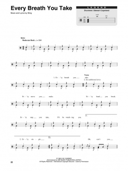 The Police Drum Play-Along Volume 12