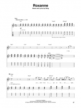 Preview: The Police Guitar Play-Along Volume 85