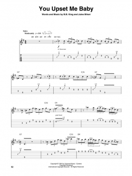 Preview: B.B. King Guitar Play-Along Volume 100