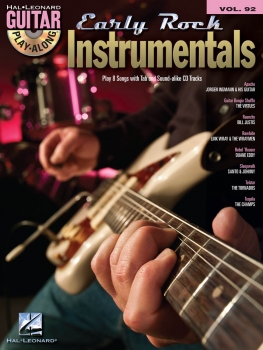 Early Rock Instrumentals Guitar Play-Along Volume 92