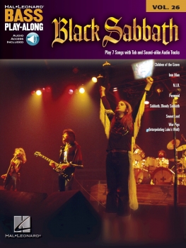 Black Sabbath Bass Play-Along Volume 26