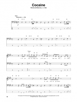 Eric Clapton Bass Play-Along Volume 29