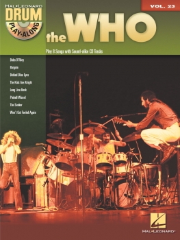 The Who Drum Play-Along Volume 23