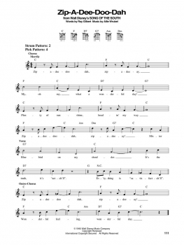 The Disney Songs Book Easy Guitar