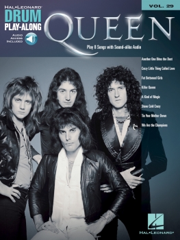 Queen Drum Play-Along Volume 29