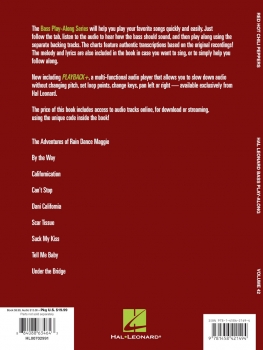 Preview: Red Hot Chili Peppers Bass Play-Along Volume 42