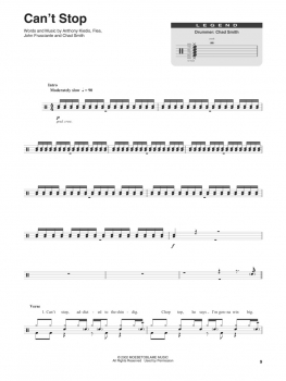 Preview: Red Hot Chili Peppers Drum Play-Along Volume 31