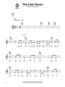 Preview: Irish Songs - Ukulele Play-Along Volume 18
