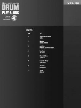 Preview: Songs for Beginners Drum Play-Along Volume 32