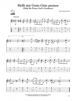 70 Bach Chorales for Easy Classical Guitar