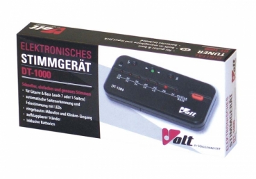 Volt Stimmgerät DT-1000 für Gitarre & Bass