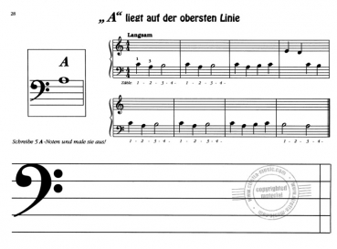 Klavierschule für kleine Kinder 1
