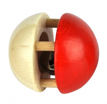 Voggenreiter Kugel-Glöckchen (rot/natur)