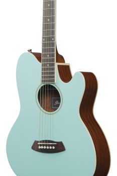 Preview: IBANEZ Talman Acoustic Guitar Double Cutaway Preamp 6 String - Sea Foam Green