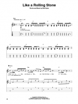 Bob Dylan Guitar Play-Along Volume 148