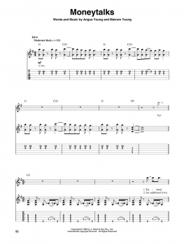 Preview: AC/DC Hits Guitar Play-Along Volume 149