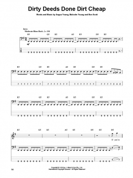 AC/DC Bass Play-Along Volume 40