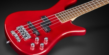 Preview: Warwick RockBass Streamer LX, 4-String - Metallic Red High Polish