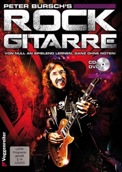 Peter Bursch's Rock Gitarre mit CD + DVD