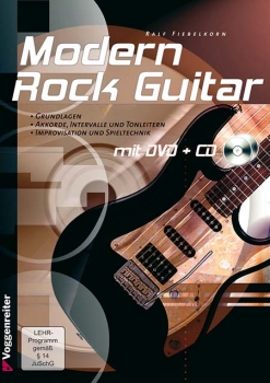 Modern Rock Guitar mit DVD + CD