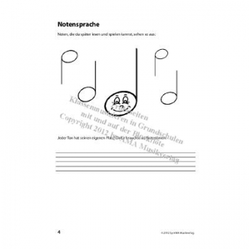 Preview: Klassenmusizieren in Grundschulen mit und auf der Blockflöte