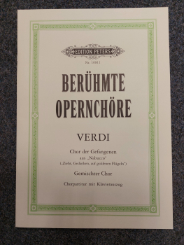 Verdi Nabucco Gefangenenchor Chor mit Klavierbegleitung dt./it.
