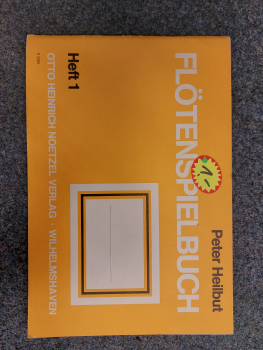 Flötenspielbuch Heft 1, beide Griffweisen, Sopranblockflöte