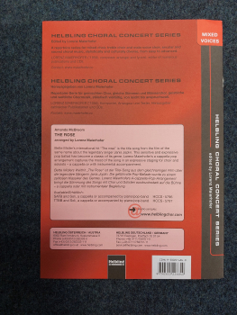 Preview: The Rose - Amanda McBroom; SATB