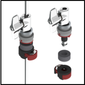 Preview: Tama Iron Cobra HH905D Lever Glide Hi-Hat Stand