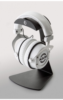 Preview: K & M 16075 Kopfhörer Tischstativ - schwarz