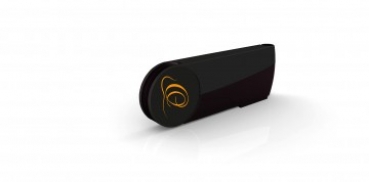 Preview: Ortega faltbarer Gitarrenständer aus Kunststoff - Schwarz