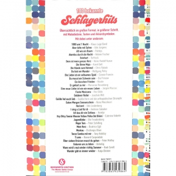 Das große Schlagerliederbuch