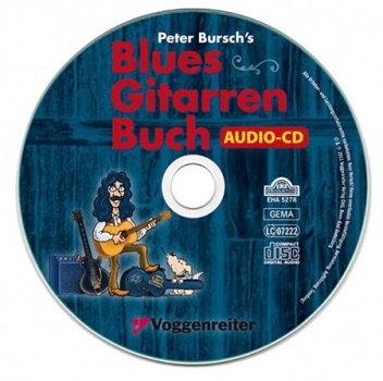 Preview: Peter Bursch's Blues-Gitarrenbuch mit CD & DVD