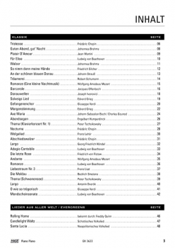 Preview: Piano Piano 1 - Die 100 schönsten Melodien von Klassik bis Pop für Klavier - leicht arrangiert