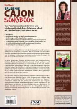 Preview: Erlebnis Cajon Songbook (mit MP3-CD)