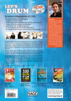 Preview: Let's Drum (mit 2 DVDs)