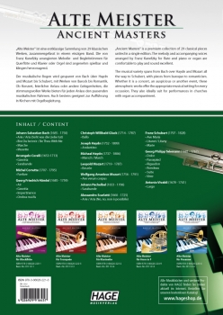 Alte Meister für Querflöte und Klavier/Orgel