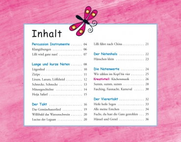 Lillis Percussionschule (mit CD)