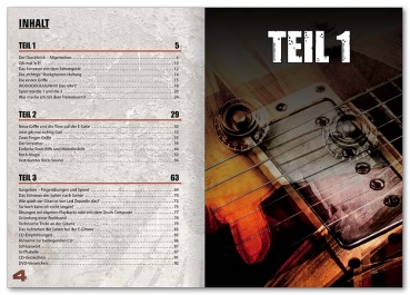 Preview: Peter Bursch's Rock Gitarre mit CD + DVD