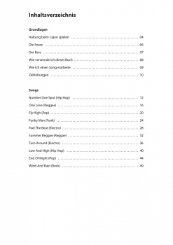 Preview: Erlebnis Cajon Songbook (mit MP3-CD)