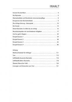 Preview: Klarinetten Fuchs Band 1 (Online Audio)