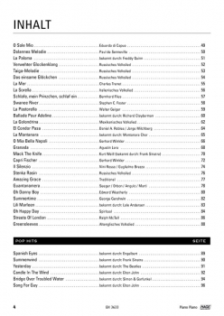 Preview: Piano Piano 1 - Die 100 schönsten Melodien von Klassik bis Pop für Klavier - leicht arrangiert