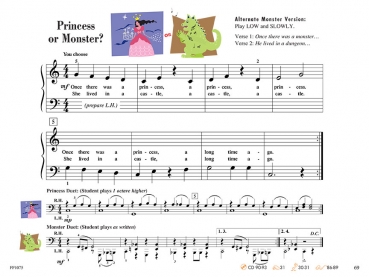 Piano Adventures 1 - Unterrichtsheft