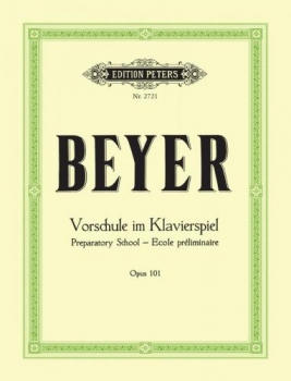Vorschule im Klavierspiel op 101 Beyer/Rutthardt