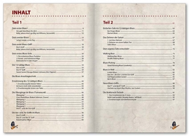 Preview: Peter Bursch's Blues-Gitarrenbuch mit CD & DVD